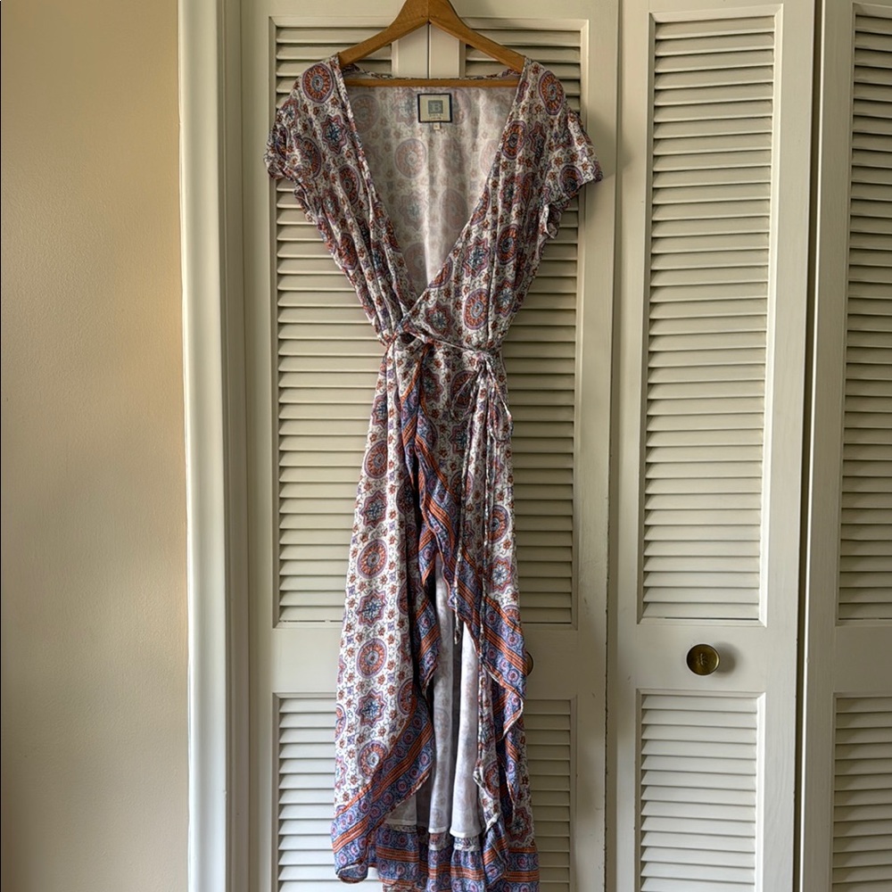 Bell Wrap Dress